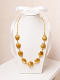 Seashells Necklace, 18K Gold Plated Steel