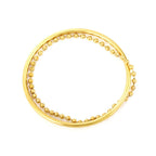 Gold Beaded Stainless Steel Bracelet